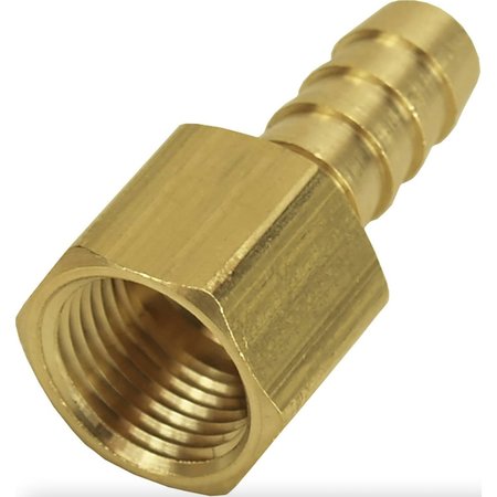 AMERICAN IMAGINATIONS 0.75 in. x 0.75 in. Brass Garden Hose Barb Female AI-35605